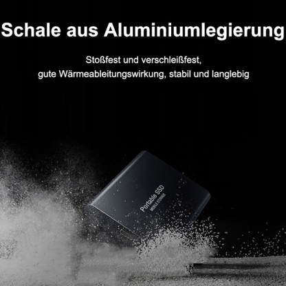 Mobiles Solid-State-Laufwerk mit 4 TB