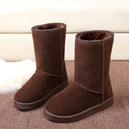 20 cm hohe, dick gefütterte, warme Schuhe