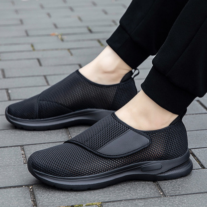 Sommer ältere Schuhe fett und weit Freizeitschuhe