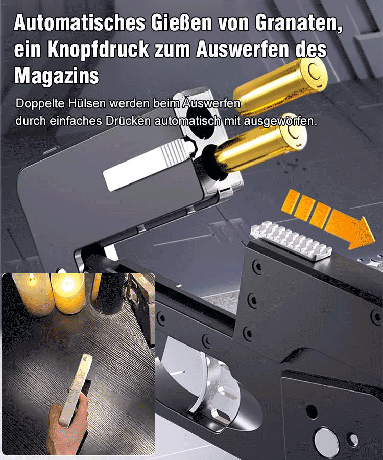 📱Sie hat die Größe eines Mobiltelefons und passt problemlos in jede Tasche！