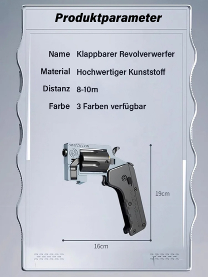 Klappbarer Revolverwerfer