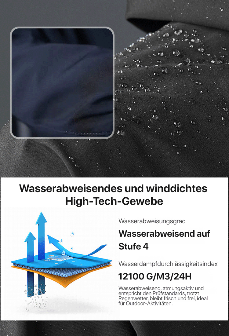 Herrenjacke mit gehobenem Stil