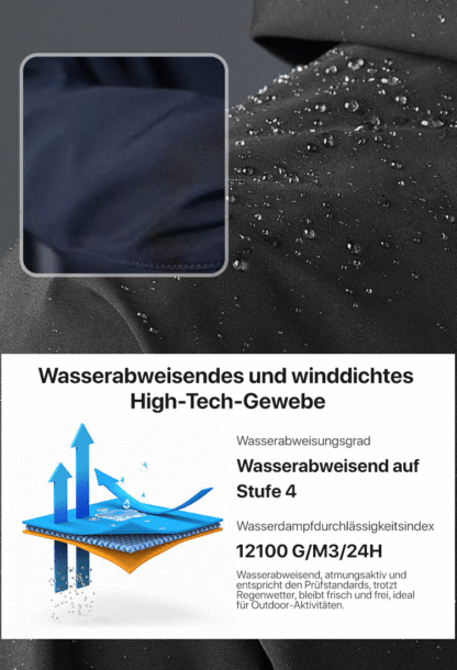 Herrenjacke mit gehobenem Stil