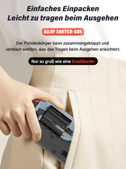 Klappbarer Revolverwerfer