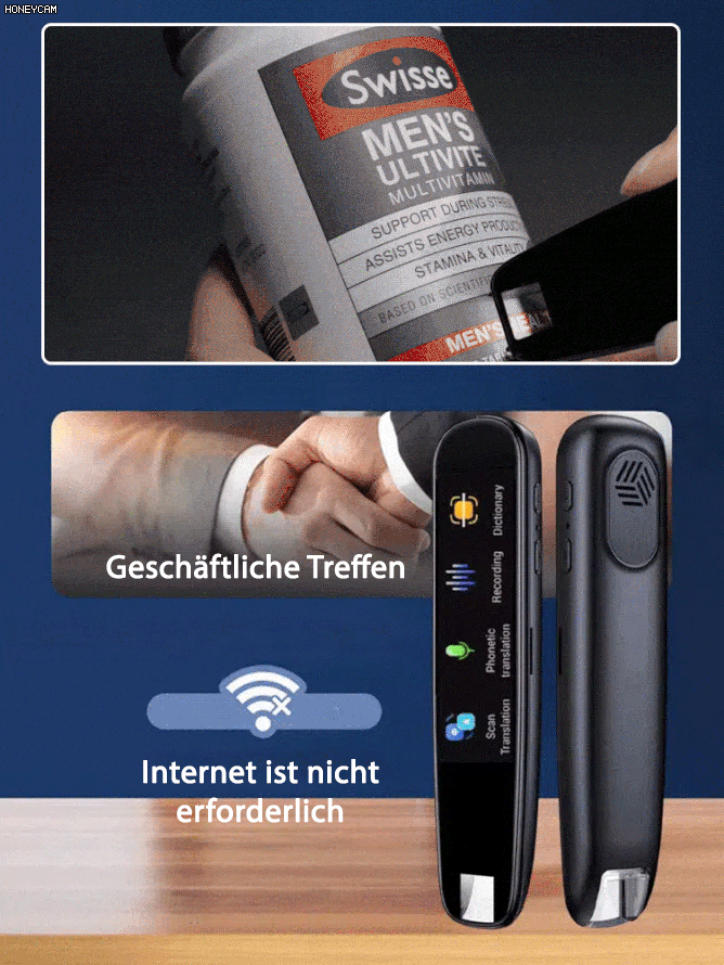 116 Arten von Sprache Scans Lesestift
