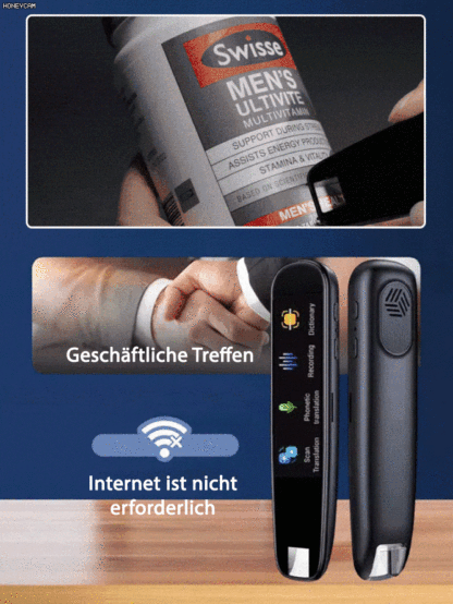 116 Arten von Sprache Scans Lesestift