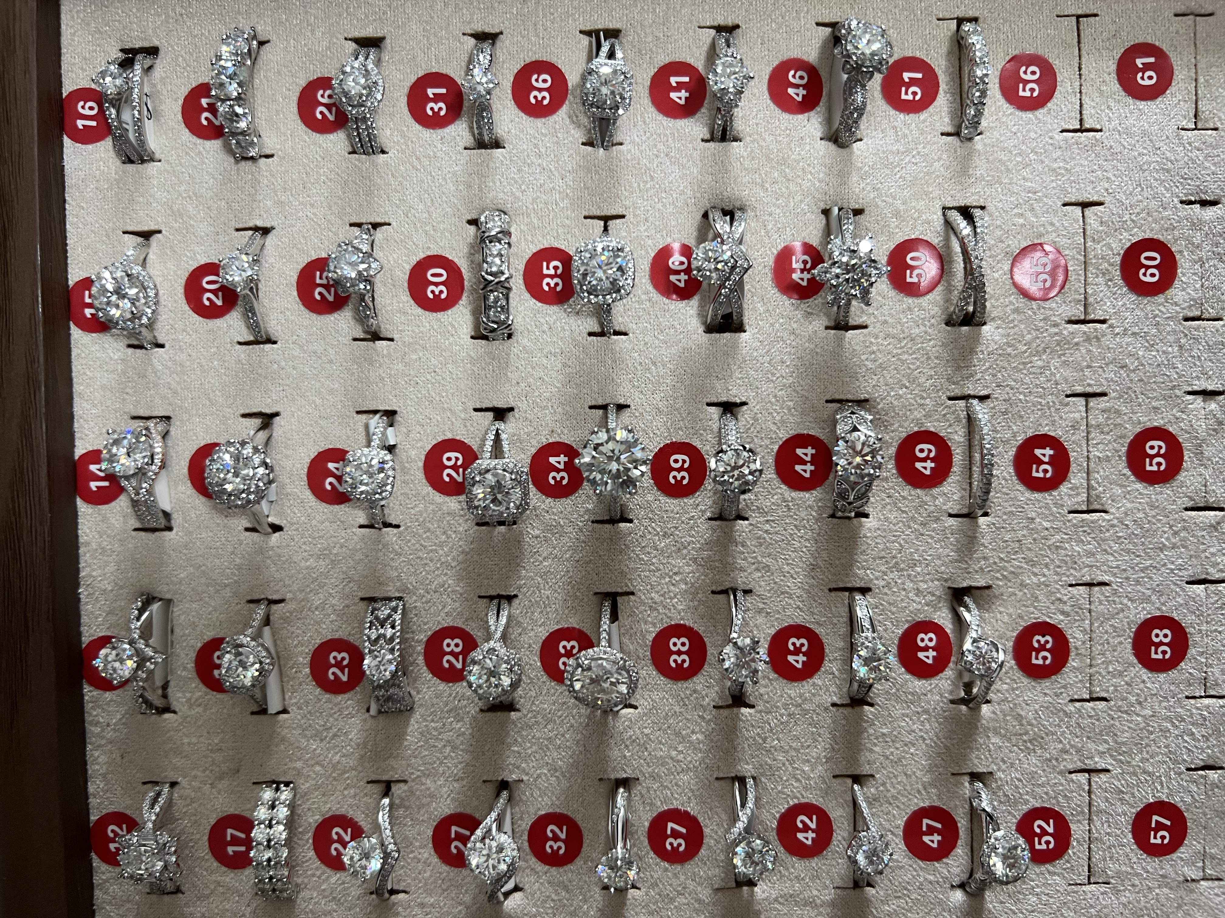 Bargain Moissanite S925 Rings 