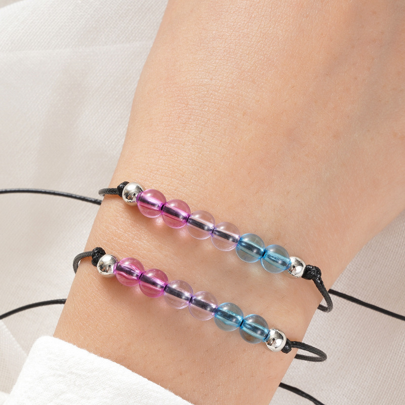 🌈2pcs rainbow card bracelet