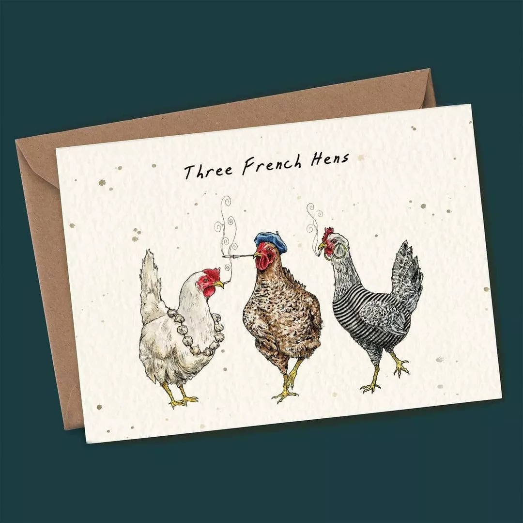 🔥Early Christmas Sale👍Twelve Days Of Christmas Card Set