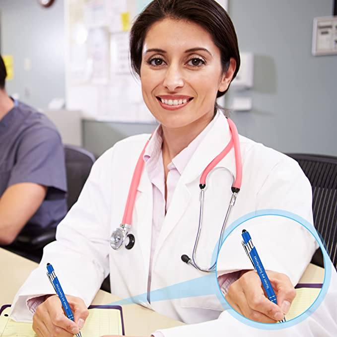 10 PCS Ballpoint Funny Pens Nurse/Doctor Verse (Black Ink)