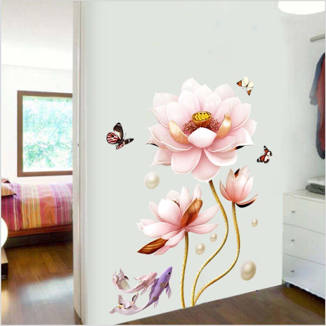 🌺Flower Wall Sticker Wallpaper