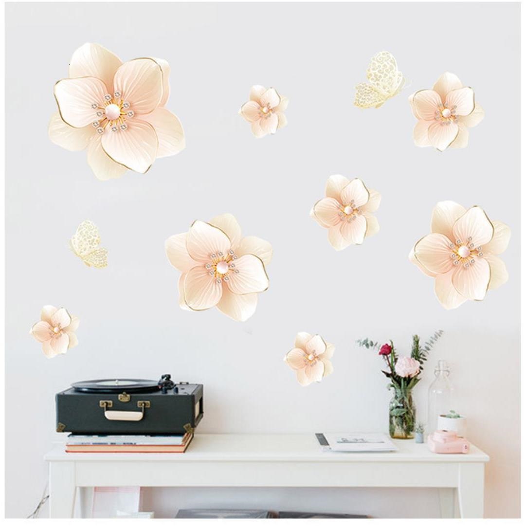 🌺Flower Wall Sticker Wallpaper