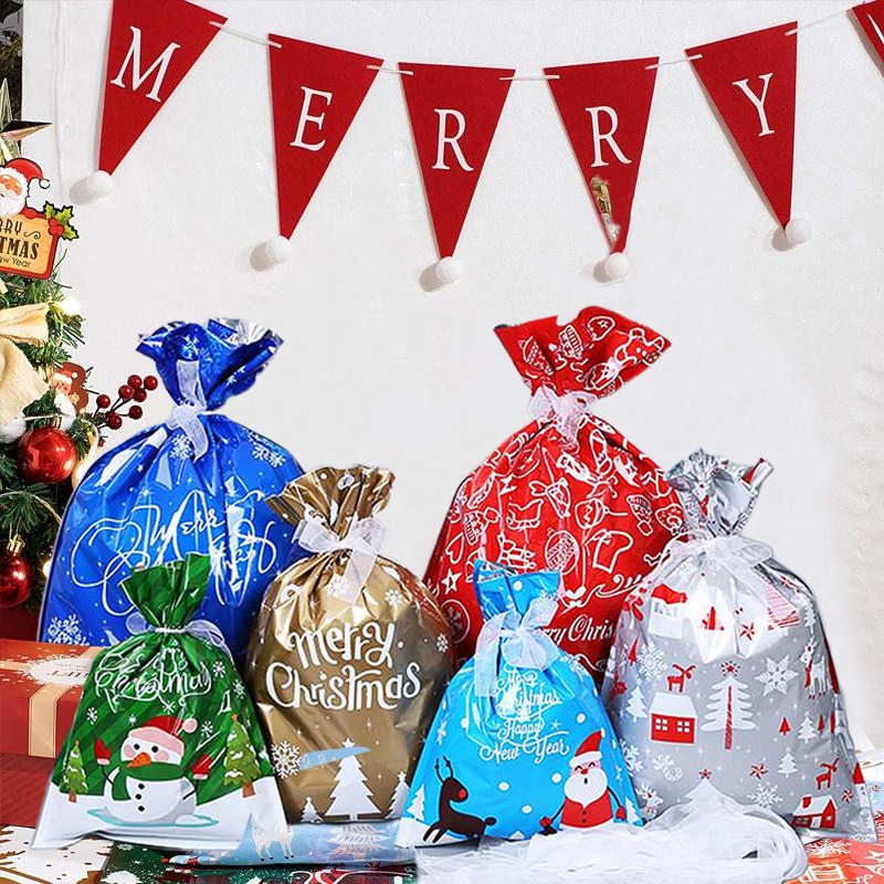 Christmas Hot sale🔥-Drawstrings Gift Bags