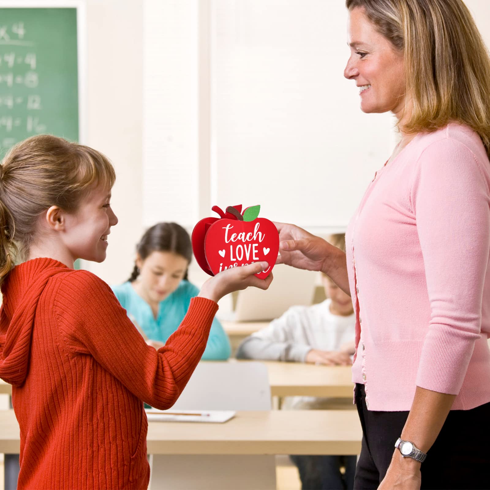 🍎Apple Pencil Holder -🎁Back to School Teacher Gift 