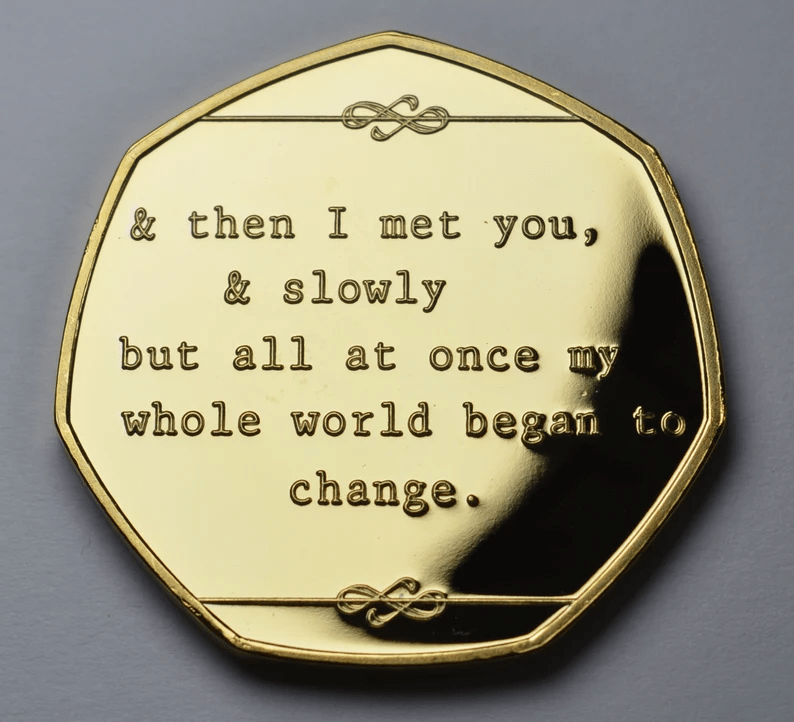 Brand New 'Just Because I Love You' Commemorative Coin
