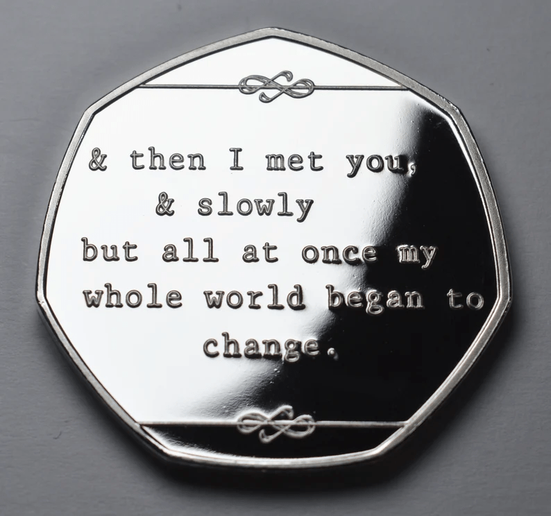 Brand New 'Just Because I Love You' Commemorative Coin