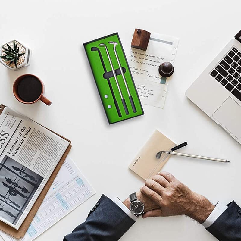 Funny gift Mini Desktop Golf Set(Set of 3)