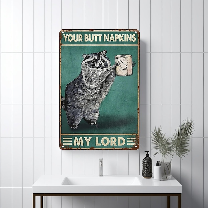 Funny Cat Tin Signs