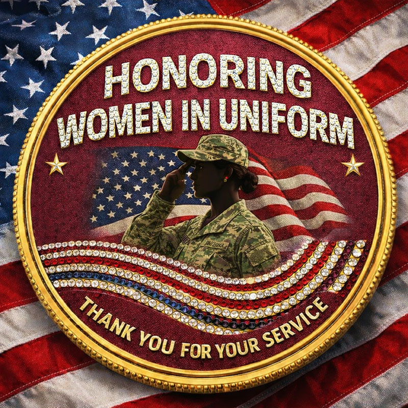 She Served – Honoring Women in Uniform Commemorative Coin