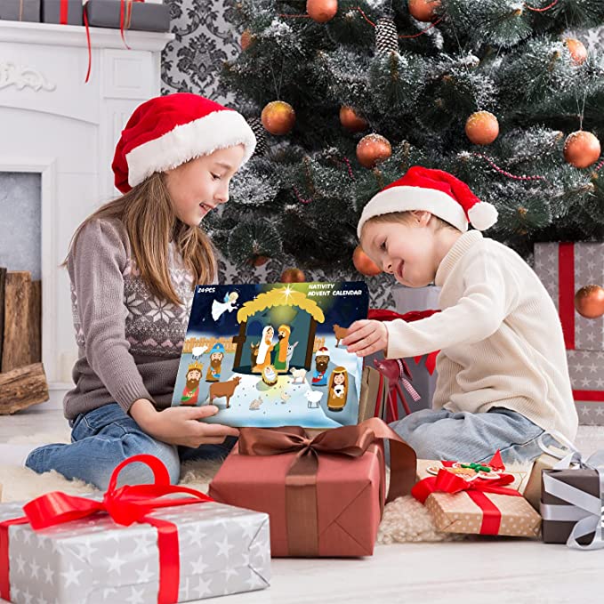 Christmas Pre-Sale-Nativity Scene Advent Calendar Set