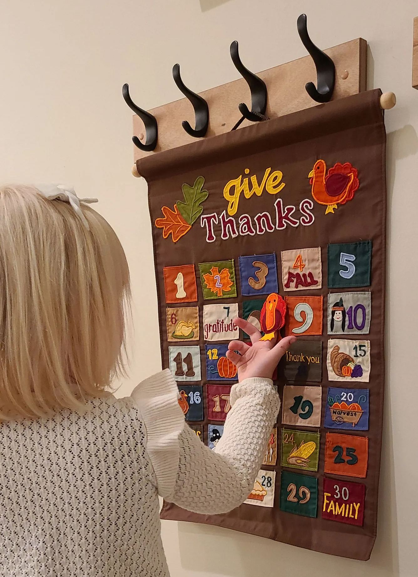 🐓Thanksgiving Countdown "Give Thanks" Gratitude Advent Calendar