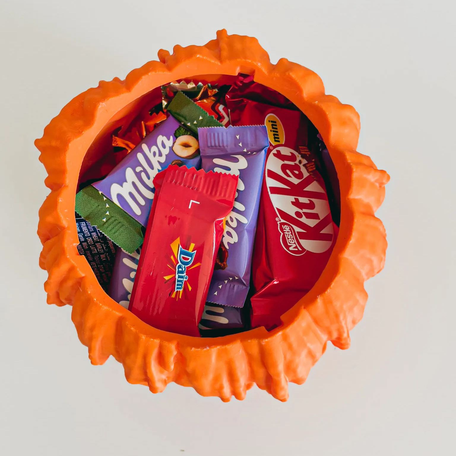 Melting Halloween Pumpkin Bowl