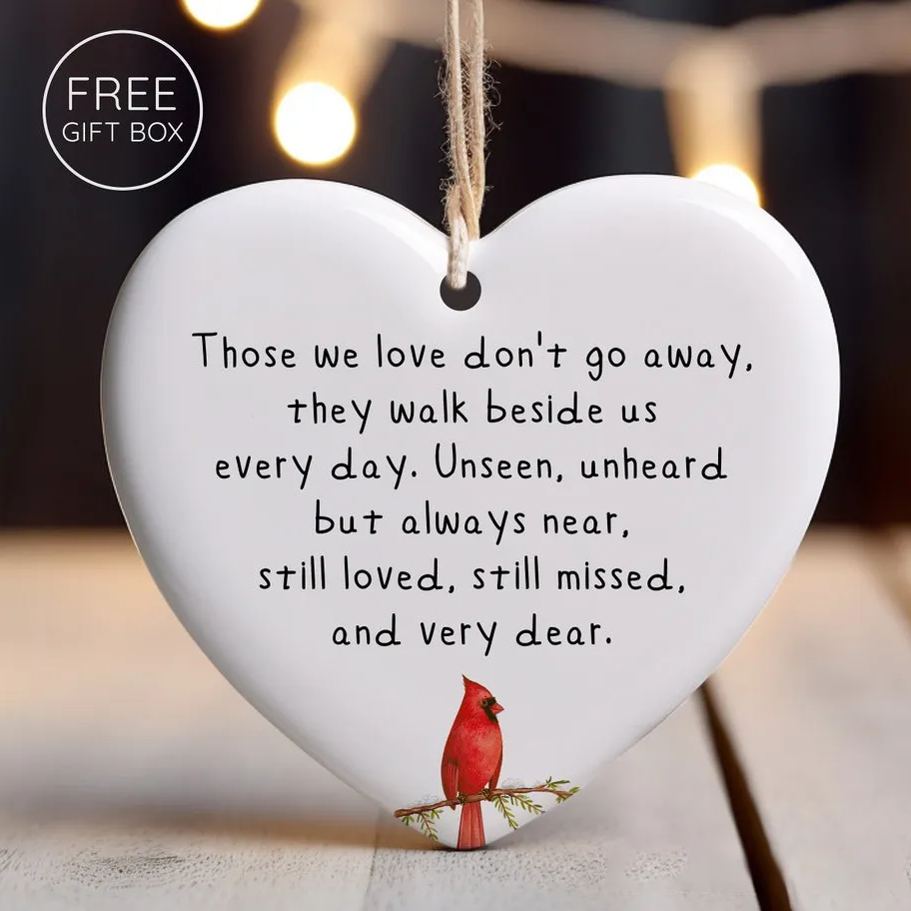 Thank You Christmas Ceramics Ornament