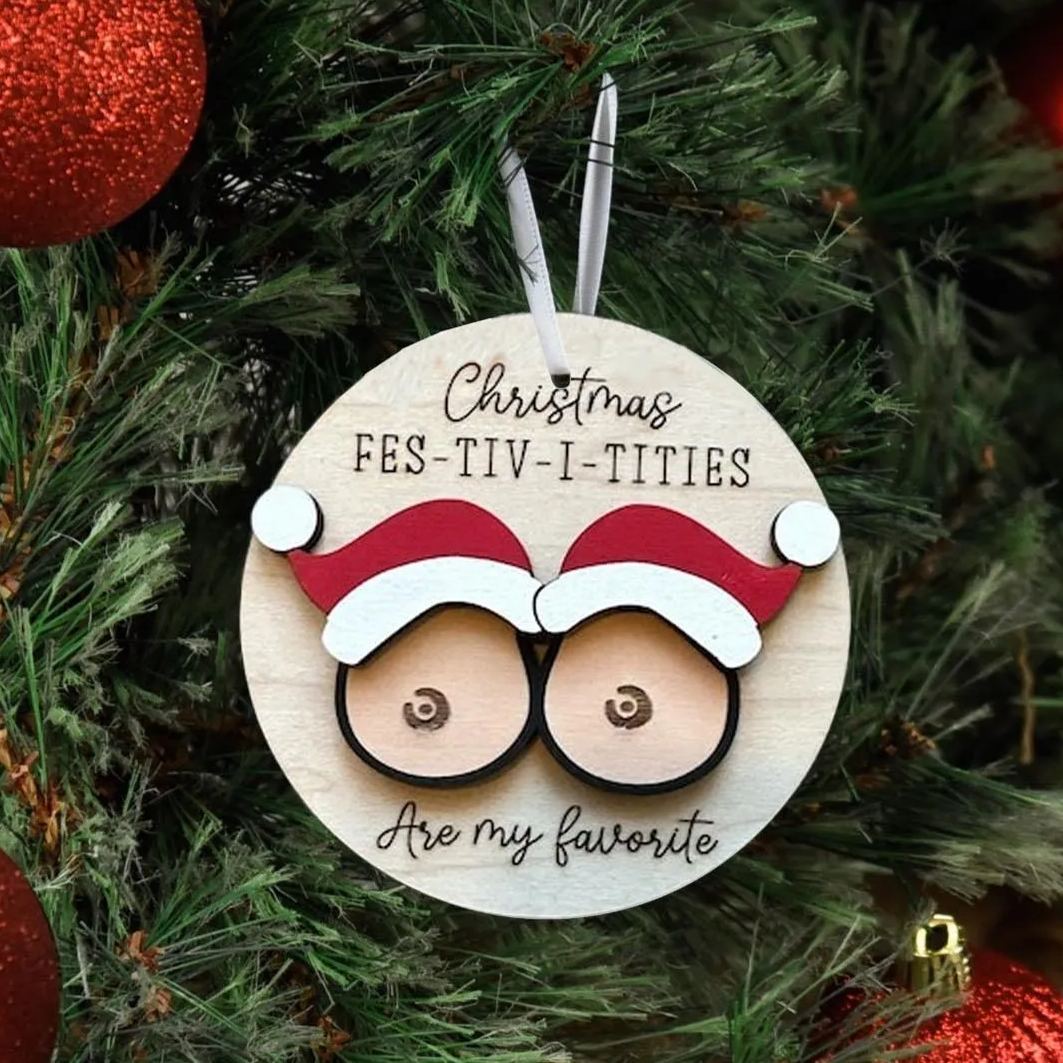 🤣Funny Friend Christmas Ornament