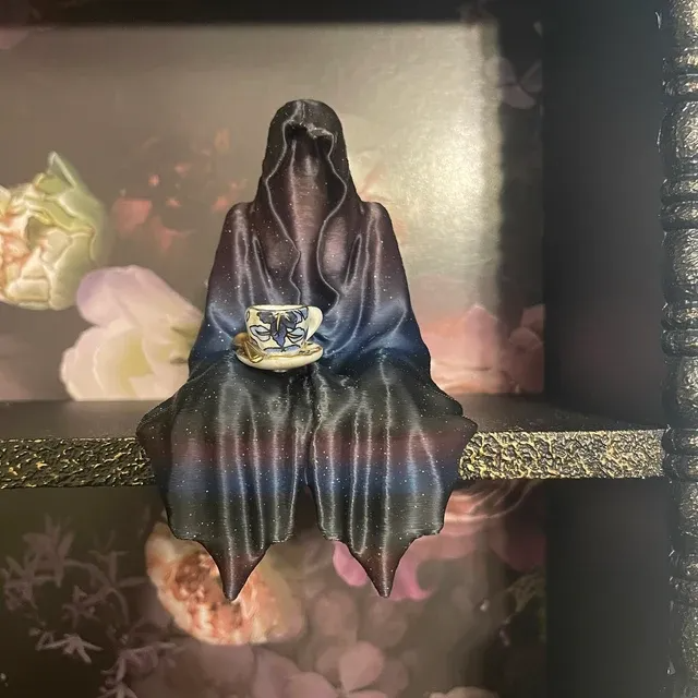 ☕Tea Cup Hinge Head Decoration