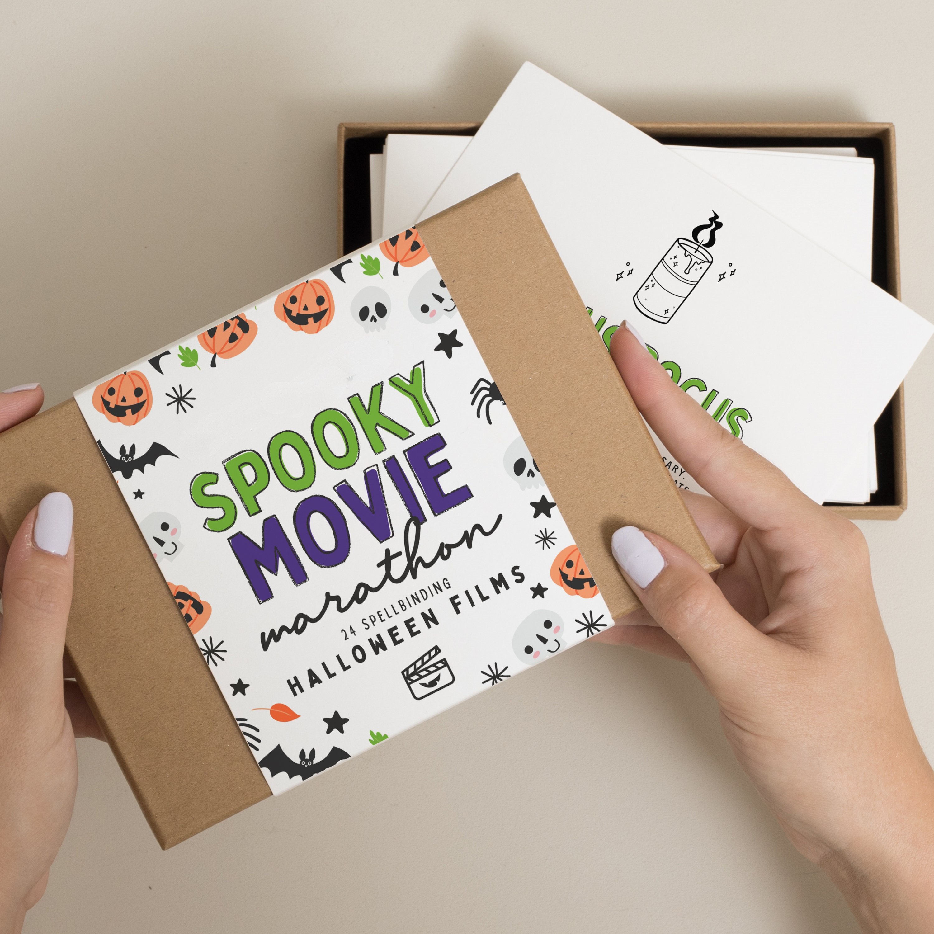 💀Halloween Advent Calendar-🗃Twenty-Four Days Of Movie Card Set