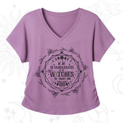 [Copy]Purplehecate Zero Fucks Given V-Neck T-Shirt