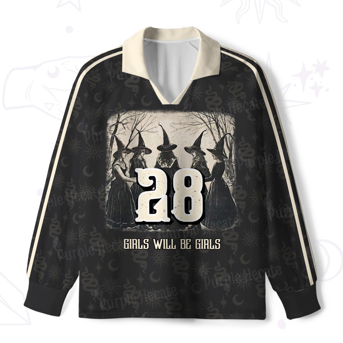 Purplehecate Girls Will Be Girls Long Sleeve Jersey Shirt