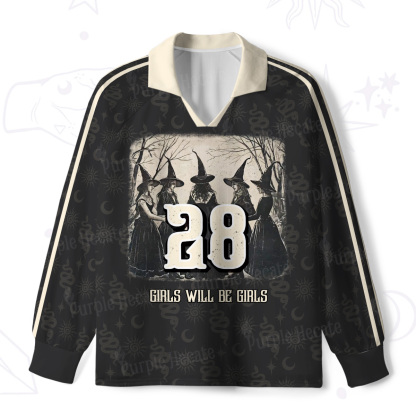 Purplehecate Girls Will Be Girls Long Sleeve Jersey Shirt