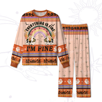 Purplehecate Everything Is Fine Halloween Pajamas