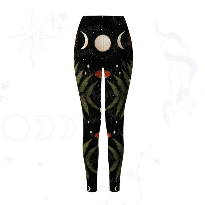 Purplehecate Moonlit Mushroom Gown Yoga Pants