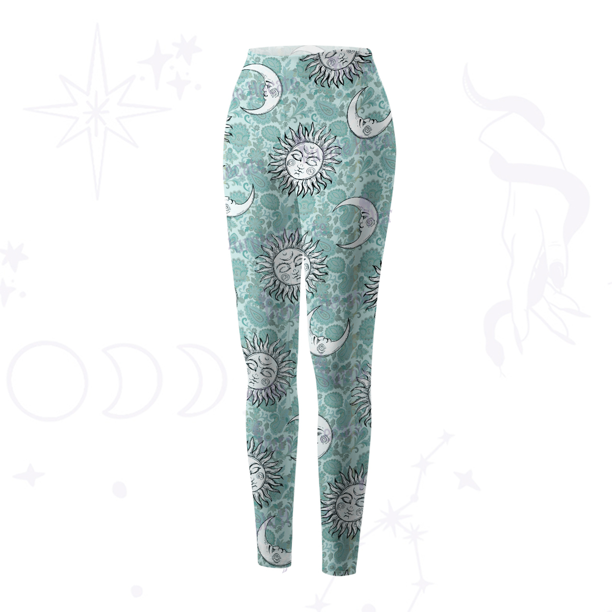 Purplehecate Sun & Moon Whispers Yoga Pants