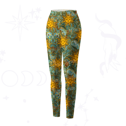Purplehecate Golden Sun Whee Yoga Pants