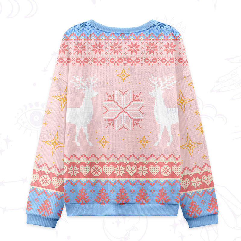 Purplehecate The Audacity Ugly Christmas Sweatshirts