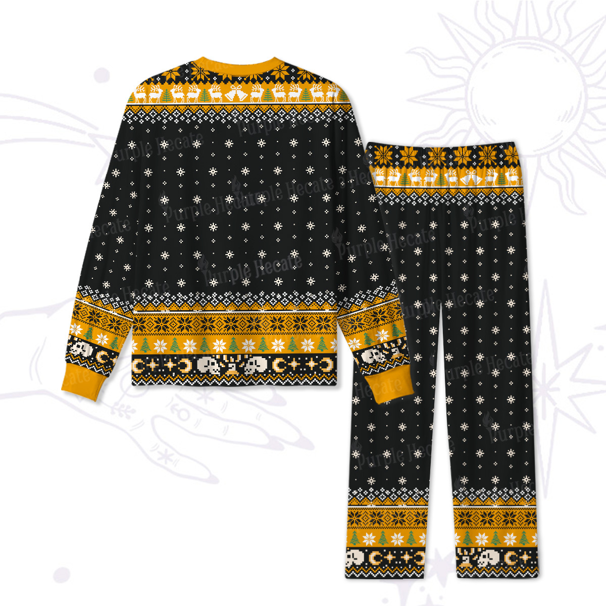 Purplehecate Girls Will Be Girls Witch Christmas Pajamas