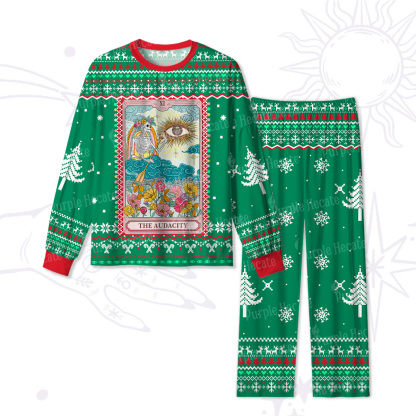 Purplehecate The Audacity Tarot Christmas Pajamas