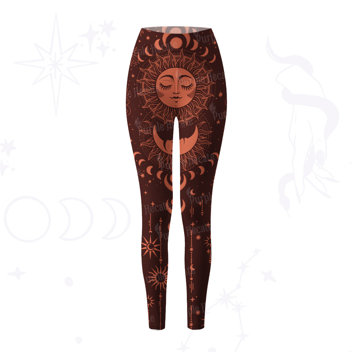 Purplehecate Lunar Eclipse Yoga Pants