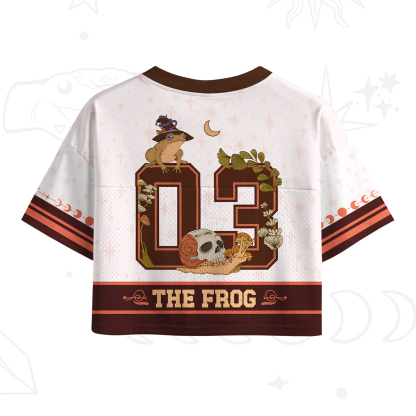 Purplehecate The Frog Crop Sports Jersey