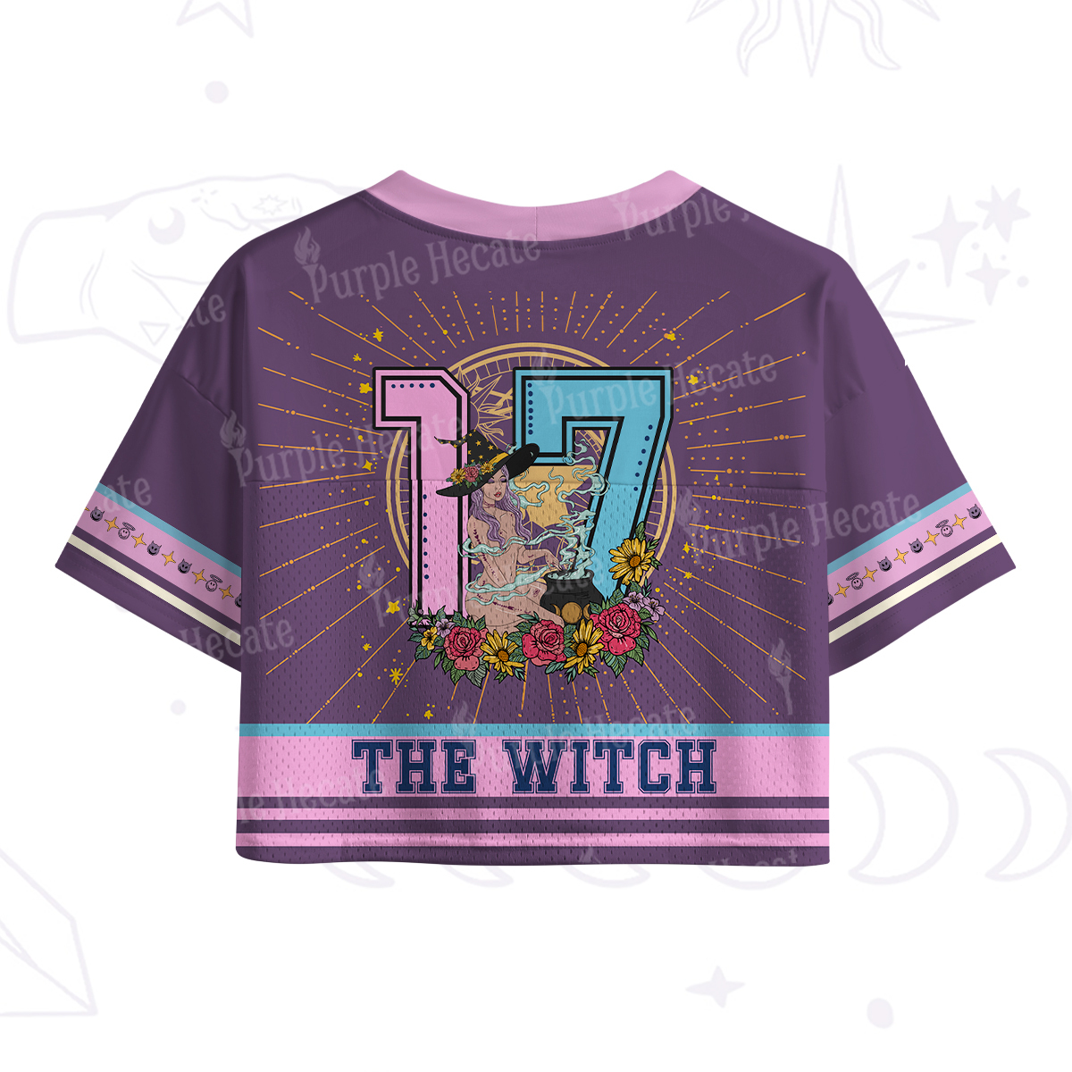 Purplehecate Arcana 17 The Witch Crop Sports Jersey