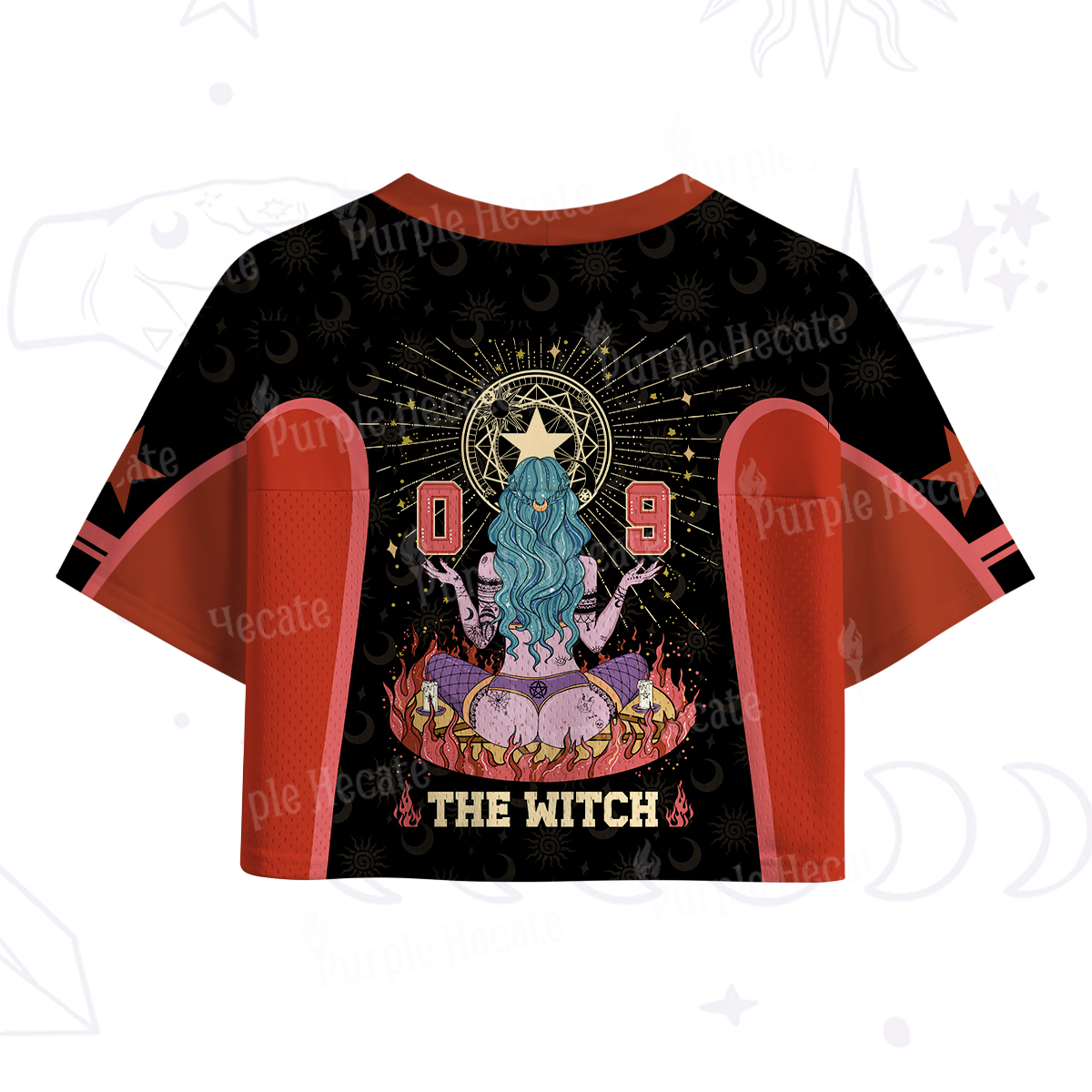 Purplehecate The Witch Crop Sports Jersey
