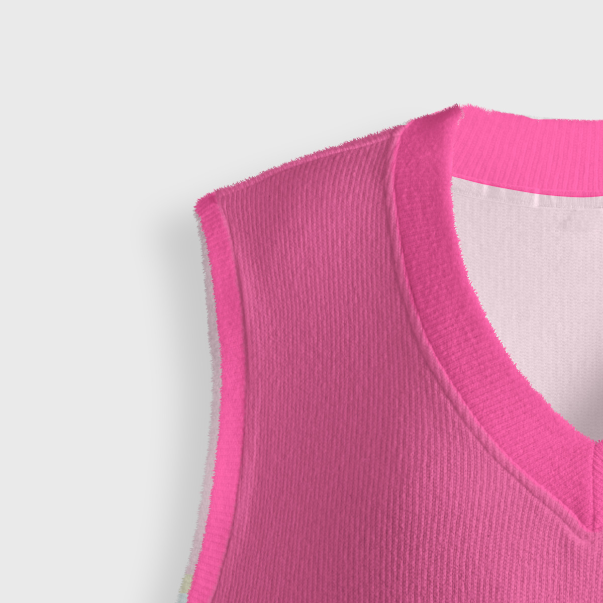 Purplehecate Enchanted Prism Eye Ugly Sweater Vest