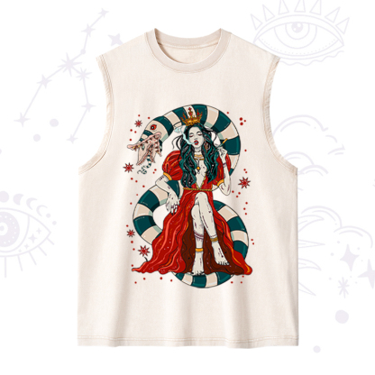 Purplehecate Queen of the Sandworms Washed Tank