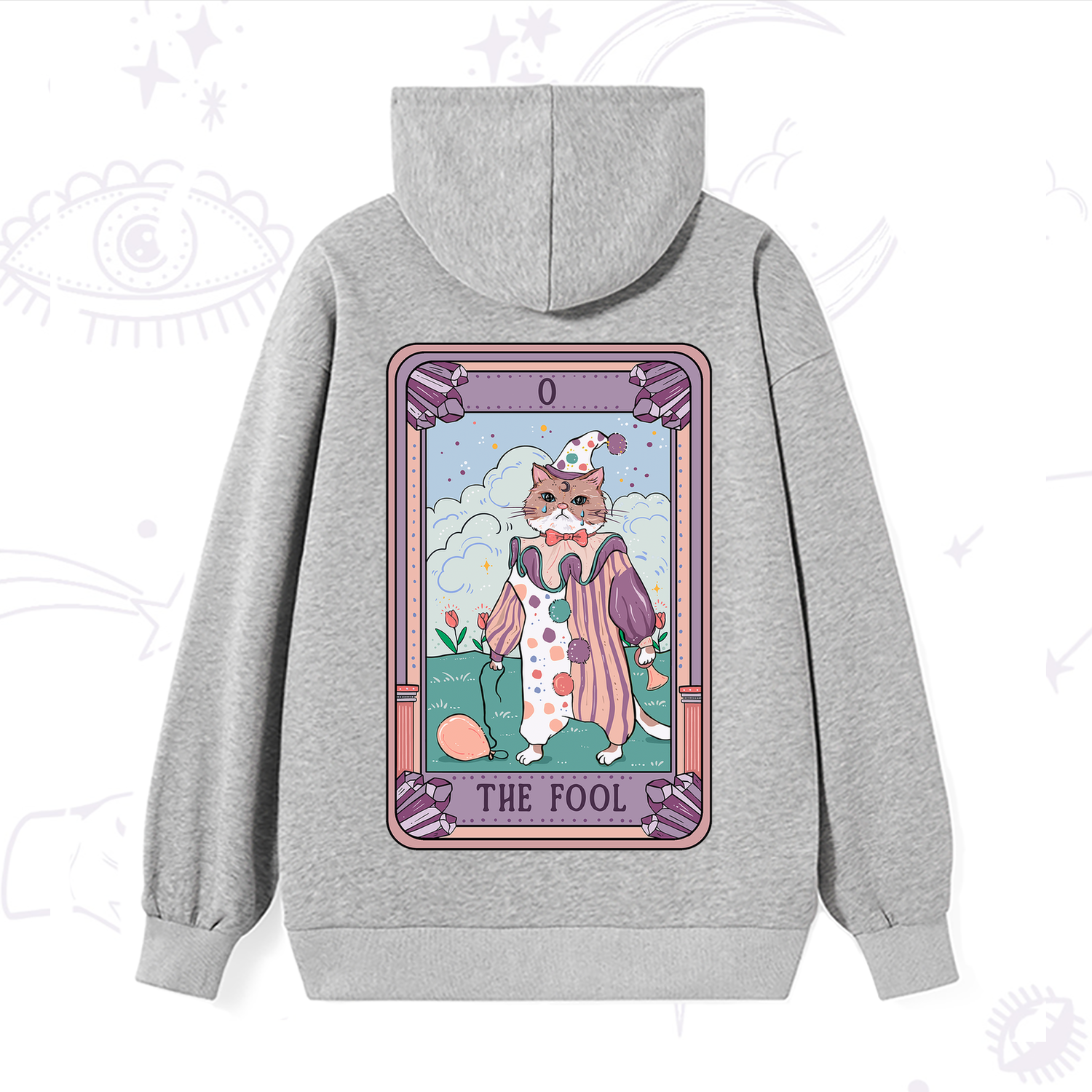 Purplehecate The Fool Tarot Card Hoodie