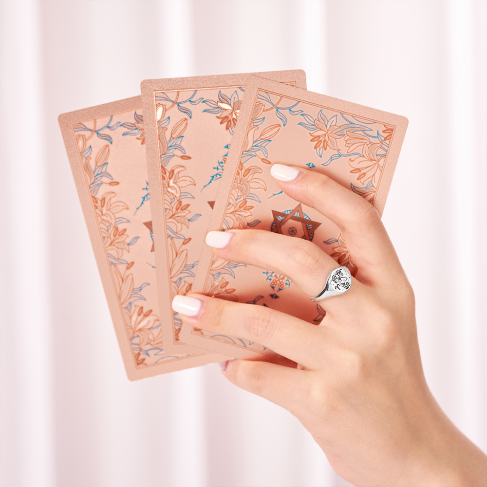 Purplehecate Aries Zodiac Sterling Silver Ring