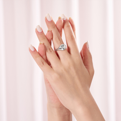 Purplehecate Aries Zodiac Sterling Silver Ring