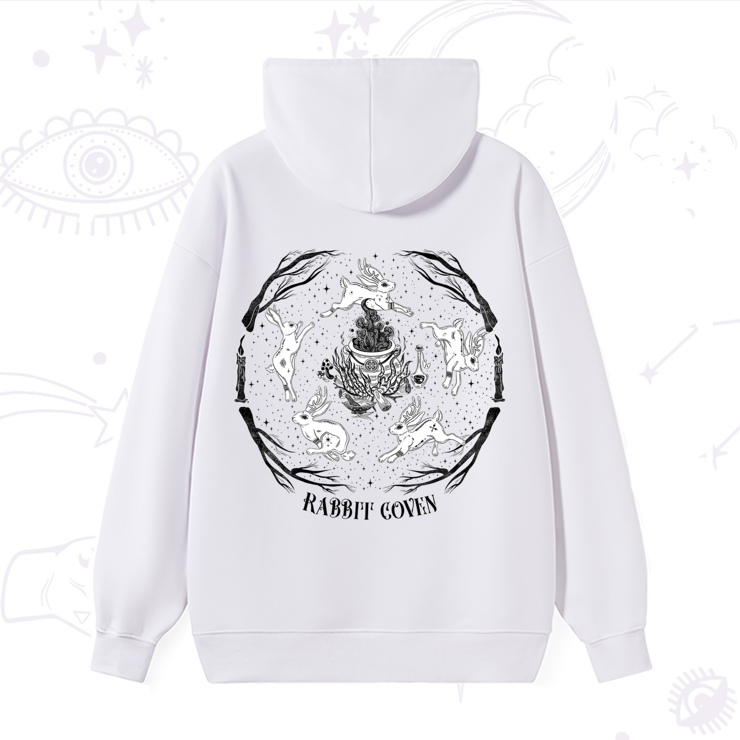 Purplehecate Rabbit Coven Hoodie